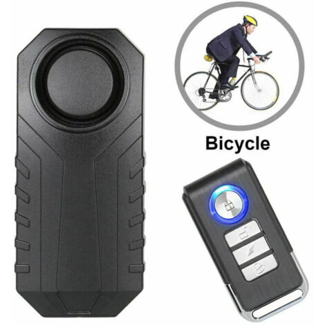 VURAHOME - Alarme De Vélo, Antivol Pour Véhicules Moto Avec Télécommande, 113 Db Super Loud (Pack De 1)