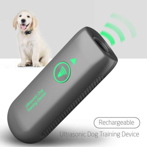 VURAHOME -Anti Aboiement pour Chien, Dispositif Anti-aboiement pour Chien avec Indicateur LED Ultrasoniques Anti-aboiements, Appareil à Ultrasons Anti Aboiements Entraînement Contrôle sans Danger pour