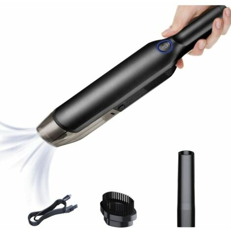 VURAHOME - Aspirateur De Table sans Fil 5000 Pa, Mini Aspirateur Portable Ultra Léger pour Maison,Table, Voiture, Bureau, Poils D’Animaux, Silencieux Batterie Rechargeable