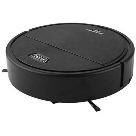 VURAHOME - Aspirateur robot 3 en 1, pour poils d'animaux, sols durs et tapis - noir,de