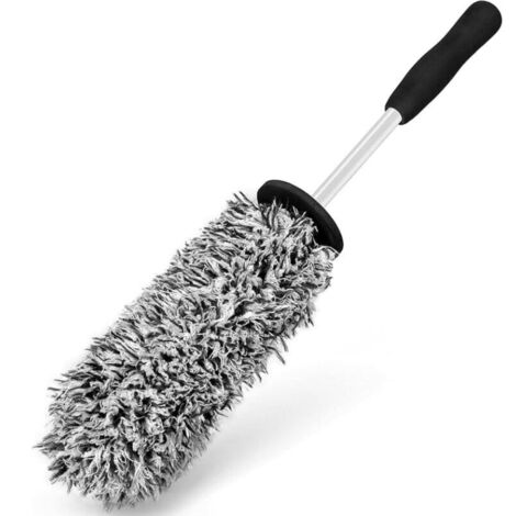 VURAHOME - Brosse Jante Microfibre pour Lavage Jantes Voiture en Aluminium, 1 Pièce