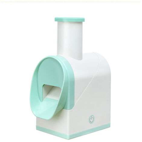 VURAHOME - Broyeur a glace domestique USB Rechargeable Machine a glace rasee Petit electrique Double couteau Smoothie Maker