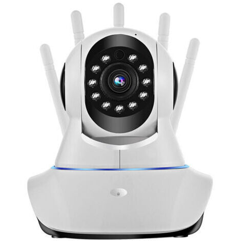 VURAHOME - Caméra de Sécurité Extérieure - Caméra WiFi Sans Fil pour Système de Sécurité Domestique avec Vue à 360°, Détection de Mouvement, Suivi Automatique, Conversation Bidirectionnelle, Vision No