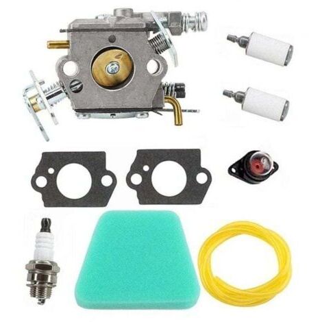 VURAHOME - Carburateur pour Partner 350 351 352 370 371 390 391 401 420 20X McCulloch , XU,Mac Cat 335 435 436 440 441 PN Walbro 33-29 WT-625 WT-391 Zama C1Q-W9 Tronçonneuse -