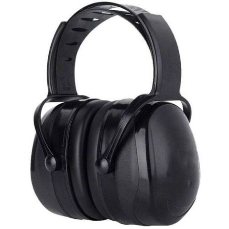 VURAHOME - Casque Anti Bruit Adulte Réglable Confortable, avec Une Atténuation de SNR 38dB, pour Milieu Bruyant ou Stressant-Noir..