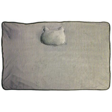 VURAHOME - Couverture chauffante electrique 72 x 115CM USB 5v 10W douce et Portable, en laine d'agneau, pour la maison et le bureau, pour l'hiver gris