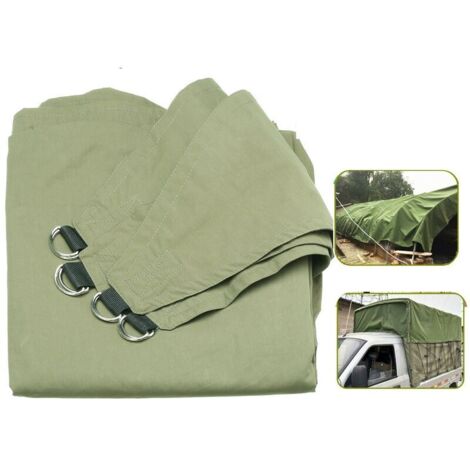 VURAHOME -Couverture de camion de bateau antipoussière imperméable extérieure de toile résistante de bache de 290CM