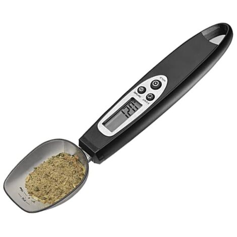 VURAHOME - Cuillère-Balance 1-3013 ES494 Plage de pesée (Max.) 500 g Lisibilité 0.1 g à Pile(s) NoiÉchelle de mesure électronique de haute précision de balance de cuisine de cuisson à la maison