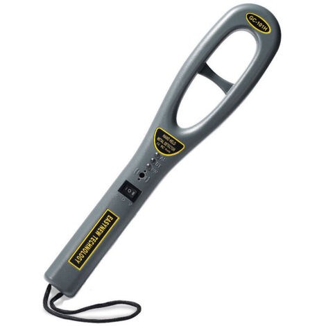 VURAHOME - Détecteur de Métaux,main-Détecteur Métaux Portable avec Haute Sensibilité pour occasions importantes,métro, parc, gris, une pièce, Lilaris