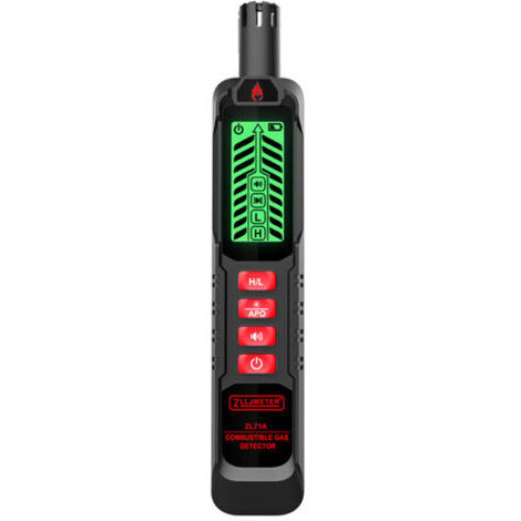 VURAHOME - Détecteur portable fuites gaz combustibles, testeur fuites gaz naturel, analyseur concentration gaz portable, testeur gaz avec alarme sonore et lumineuse,de