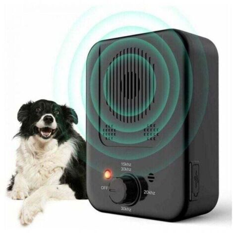 VURAHOME - Dispositif étanche à ultrasons automatique anti-aboiement pour chien, XU, Dispositif anti-aboiement à ultrasons, Adapté aux petits et grands chiens -