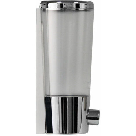 VURAHOME - Distributeur de Savon , Chromé, 350 ml