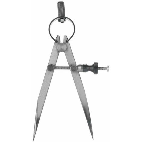 VURAHOME - Diviseur De Jambe Plate De Ressort D'Étrier, Diviseur De Compas Calibre De Mesure De Dessin De Boussole Pour L'Outil De Bijouterie De Précision D'Outil De Mesure D'Outil De Métier Réglable