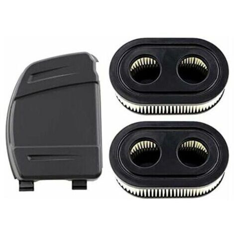 VURAHOME - Ensemble de 2 Filtres à Air avec Couvercle de Filtre à Air pour Moteurs Briggs & Stratton 550E, 575EX, 575IS, 625EXI, 650EXI, 675EXI, 675IS, Remplace les Pièces 594106, 798339, 798452, 5932