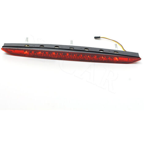VURAHOME - Feu Stop arrière coffre 3RD feu Stop lumière rouge lentille transparente pour BMW 2002-2008 E85 Z4 63256917378 - rouge