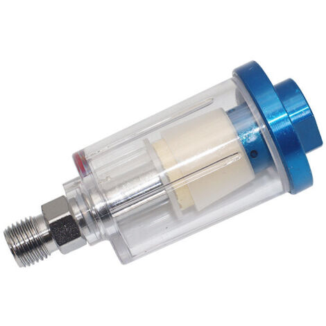VURAHOME - Filtre à air comprimé Mini, filtre à poussière séparateur d'huile à eau pour particules Mini pour pistolets et autres outils pneumatiques,Lilaris