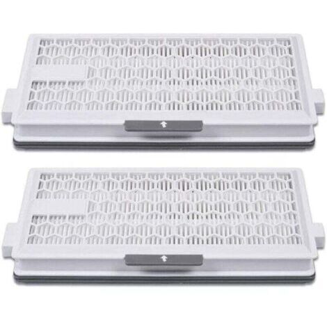 VURAHOME - Filtre Aspirateur Air Clean Plus 50 pour Miele Complete C3 Powerline S8340 Filtre d'aspirateur, XU, Air Clean SF-HA 50 pour Complete C2 C3 Modèle compact C1 C2, Lot de 2 -