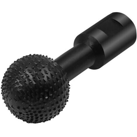 VURAHOME - Fraise à bout sphérique rotative - Outil manuel de gravure sur bois - Pièces détachées pour meuleuse d'angle - Tête de meulage sphérique de 14 mm - Tête de meulage rotative de 40 mm