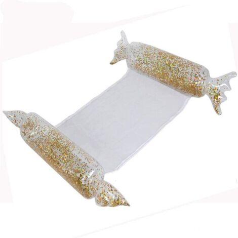 VURAHOME - Hamac de Piscine Adultes Flottant Lit Flottantes Hamac Gonflable Hama Eau Gonflable Bonbons Bouée Piscine Flotteur Hamac De Natation , Hamac De Piscine D'été Pour Des Adultes Et Des Enfants