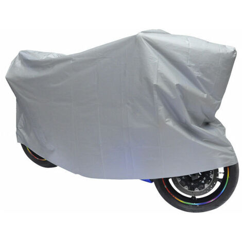 VURAHOME - Housse de moto imperméable à l'eau pour l'extérieur, la moto, le scooter, la protection contre les UV, la protection contre les UV, la couverture de stockage en plein air(S)