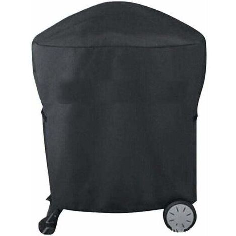 VURAHOME - Housse De Protection Destiné à Barbecue , XU,Weber Q1000 Q2000 (54 X 76 X 69 Cm) - Noir, article maison pratique, matériaux sûrs/écologiques, durable, easy à nettoyer -