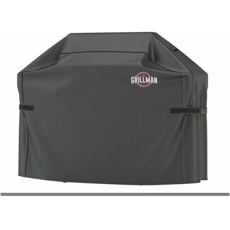 VURAHOME -Housse pour barbecue de qualité premium de (58 pouces/144 cm), Housse résistante pour barbecue à gaz etc. Résistante aux UV, à l'eau et aux déchirures-le noir·