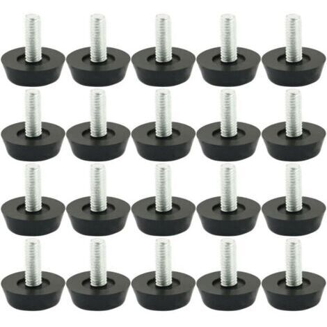 VURAHOME - Interrupteur à bouton-poussoir, interrupteur pour lampe, 16 A, interrupteur à bouton-poussoir blanc, 4 pièces
