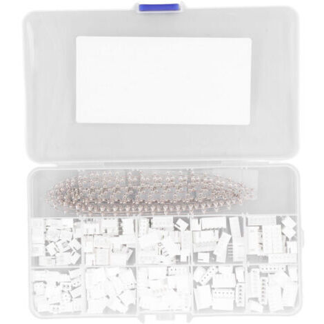 VURAHOME - Kit de connecteur de borne à pas de 2,54 mm Broche en cuivre étamé PVC Connecteur mâle Fiche femelle Boîtier de prise,DUBUNS