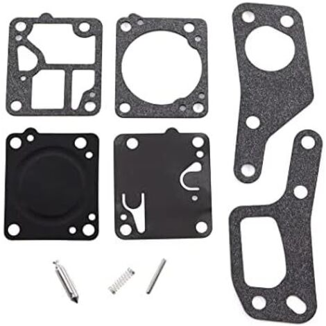 VURAHOME - Kit de réparation de carburateur pour McCulloch Mini Mac 110 120 130 140 Tronçonneuse de rechange Zama RB19 M1 M7