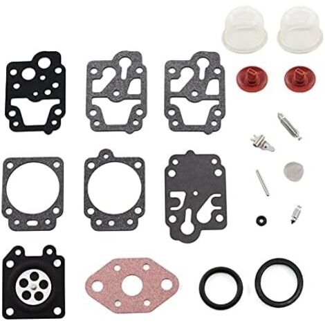VURAHOME - Kit de réparation de membrane de carburateur pour débroussailleuse ALKO BC410 BC4535 BC4125
