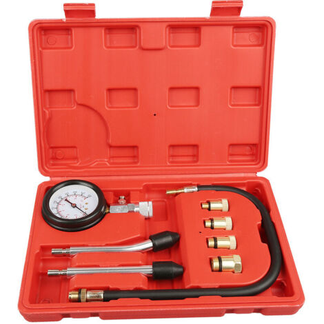 VURAHOME - Kit per il test di compressione del cilindro del motore a benzina - Strumento di misurazione per autoveicoli