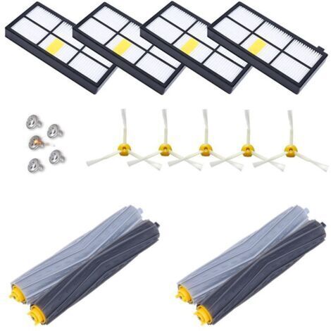 VURAHOME - Kit Pièces accessoires pour iRobot Roomba serie 861、880、860、870、861、980、885、960、805 ect..