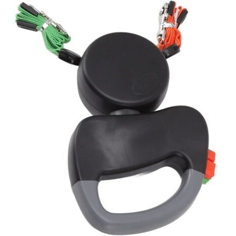 VURAHOME - Laisse Double pour 2 Chiens,Laisse Double pour 2 Chiens de Petite Taille, Laisse Double de 3 Mètres pour Animaux de Compagnie, Corde D'enroulement Automatique