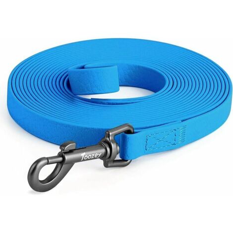 VURAHOME - Laisse pour chien 3 m/7 m/5 m/10 m/15 m/20 m avec poignée et sac de rangement longue corde, laisses d'entraînement imperméables pour grands et petits chiens