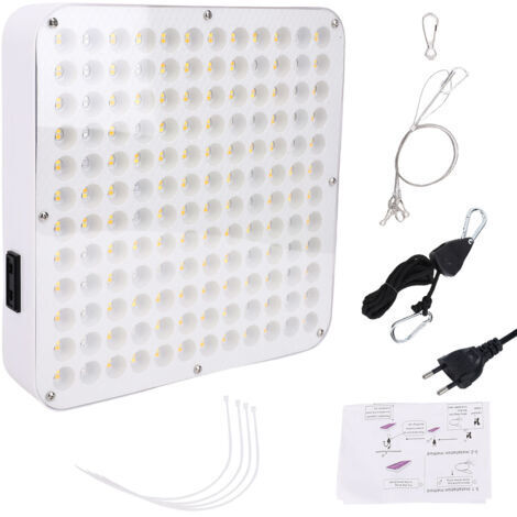 VURAHOME - Lampe de Croissance Végétale Réglable Intérieur Spectre Complet pour Semis Légumes Suspension Petite Taille 100-265V
