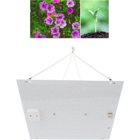 VURAHOME - Lampes de croissance à LED pour plantes d'intérieur IP65 Lampes de croissance de plantes à spectre complet étanches pour semis, végétation et floraison AC100-277 V Prise UE,DUBUNS