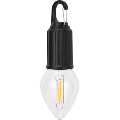 VURAHOME - Lanterne de camping à LED avec crochet à clip 3 modes d'éclairage Lampe de tente d'urgence à piles étanche pour randonnée, sac à dos, pêche,DUBUNS