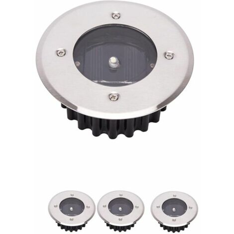 VURAHOME -LED Lampe solaire au sol 10 Pack,lumière extérieure, Réverbère Lumières, Ensevelies Lumière, étanche