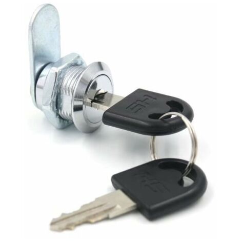VURAHOME - Loquet et targette Serrure de boîte aux lettres avec 2 poignées en plastique 16 mm ,Guazhuni