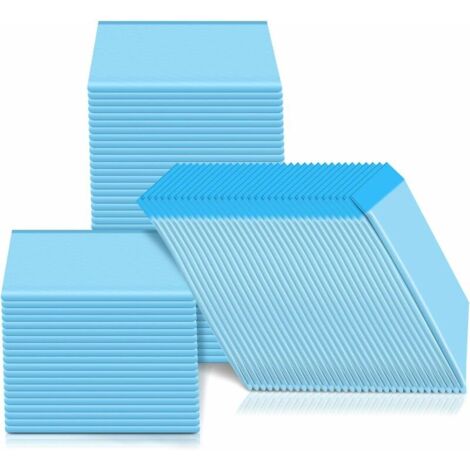 VURAHOME -Lot de 100 Tapis éducateurs  pour Chiots Tapis Absorant Couche inférieure imperméable 44 x 32cm