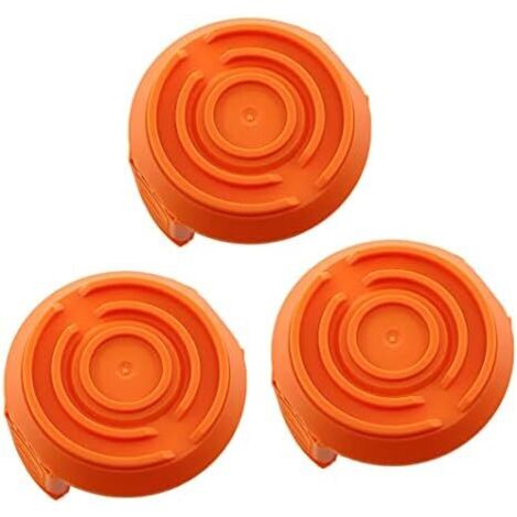 VURAHOME - Lot de 3 caches de bobine pour Worx WA6531 GT WG150 WG151 WG152 WG153 WG154 WG155 WG156 WG157 WG160 WG163 WG165 WG165 WG17. 0 WG175 WG180 Coupe-bordures
