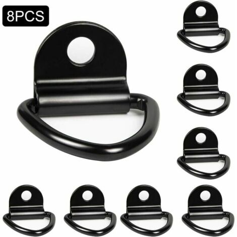 VURAHOME - Lot de 8 anneaux d'arrimage robustes pour bateaux, camionnettes, camions, entrepôts