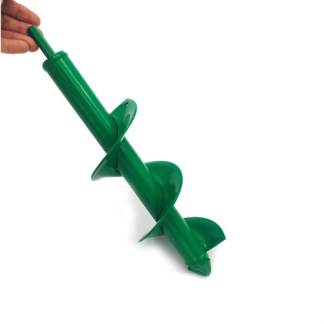 VURAHOME - Mèche Jardin Tarière 80 mmForets de Jardin en Spirale, tarriere jardin perceuse pour de tarriere foret perceuse sans fil, outil de crevaison pour plantes-