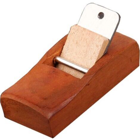 VURAHOME - Mini Rabot À Bois, Avion de charpentier, rabot à main Outil de Woodcraft, Rabot Manuel Avec Lame En Acier Outil De Menuiserie Charpentier 127mm