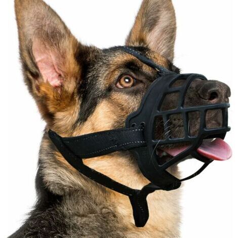 VURAHOME - Muselière en silicone pour chien – Doublure néoprène pour confort – Conception ergonomique – Races compatibles : berger allemand, beagle, rottweiler