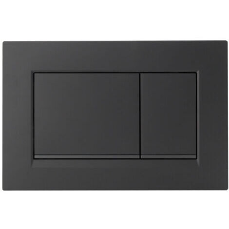 VURAHOME - Noir - Panneau Réservoir Eau Encastré Compatible Geberit SIGMA30 - Accessoire Chasse Eau Mural, Interrupteur Bouton Toilette - Non Original