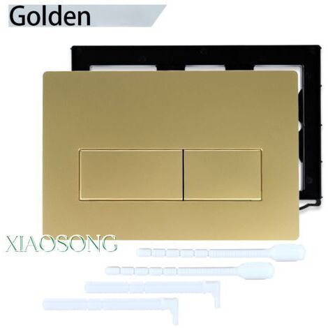 VURAHOME - Or-Panneau de remplacement pour réservoir encastré Geberit Sigma 115.770, accessoires pour réservoir de salle de bain UP300 UP320 - Non Original-