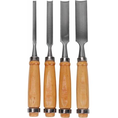VURAHOME - Outil de Ciseau de Sculpture sur Bois Professionnel Gouges Sculpturales Ensemble Bricolage Art Artisanat Travail Du Bois pour Débutants Amateurs 1 Ensemble