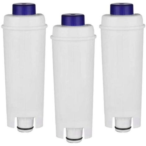 VURAHOME - Pack de 3 filtres à eau de rechange cafetière pour Delonghi Dls C002