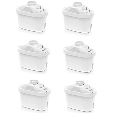 VURAHOME -Pack De 6 Cartouches Filtres Pour Brita Maxtra Carafe Filtrante Bouilloire Piece De Rechange